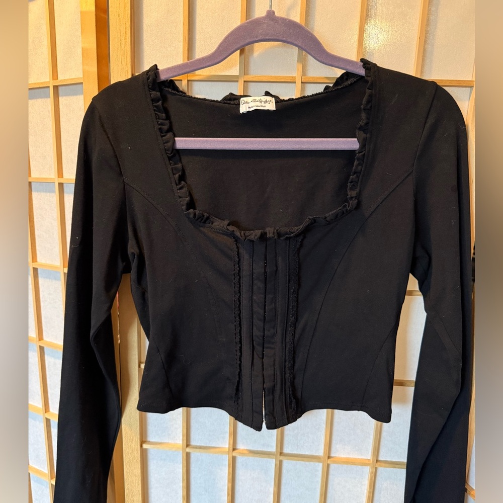 Miss Selfridge Corset Crop Top